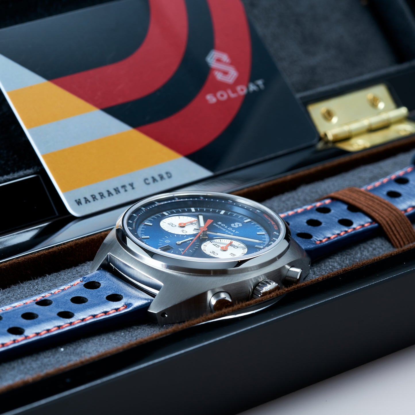 Soldat Automatic Chronograph 'True Blue'